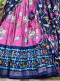 Marvelous Pink Patola Printed Silk Traditional Lehenga Choli - Zeel Clothing