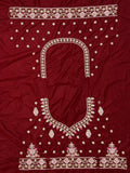 Marvelous Red Embroidered Velvet Bridal Lehenga Choli - Zeel Clothing