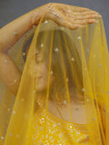 Marvelous Yellow Chinon Digital Printed Haldi Wear Lehenga Choli - Zeel Clothing