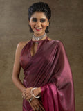 Mesmerizing Magenta Satin Designer Pre-Stitched Saree With Blouse - Zeel Clothing