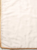 Mesmerizing White Thread Work Georgette Lehenga Choli With Dupatta - Zeel Clothing