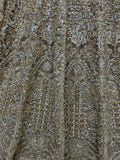 Precious Golden Sequins Heavy Net Bridal Lehenga Choli With Dupatta - Zeel Clothing