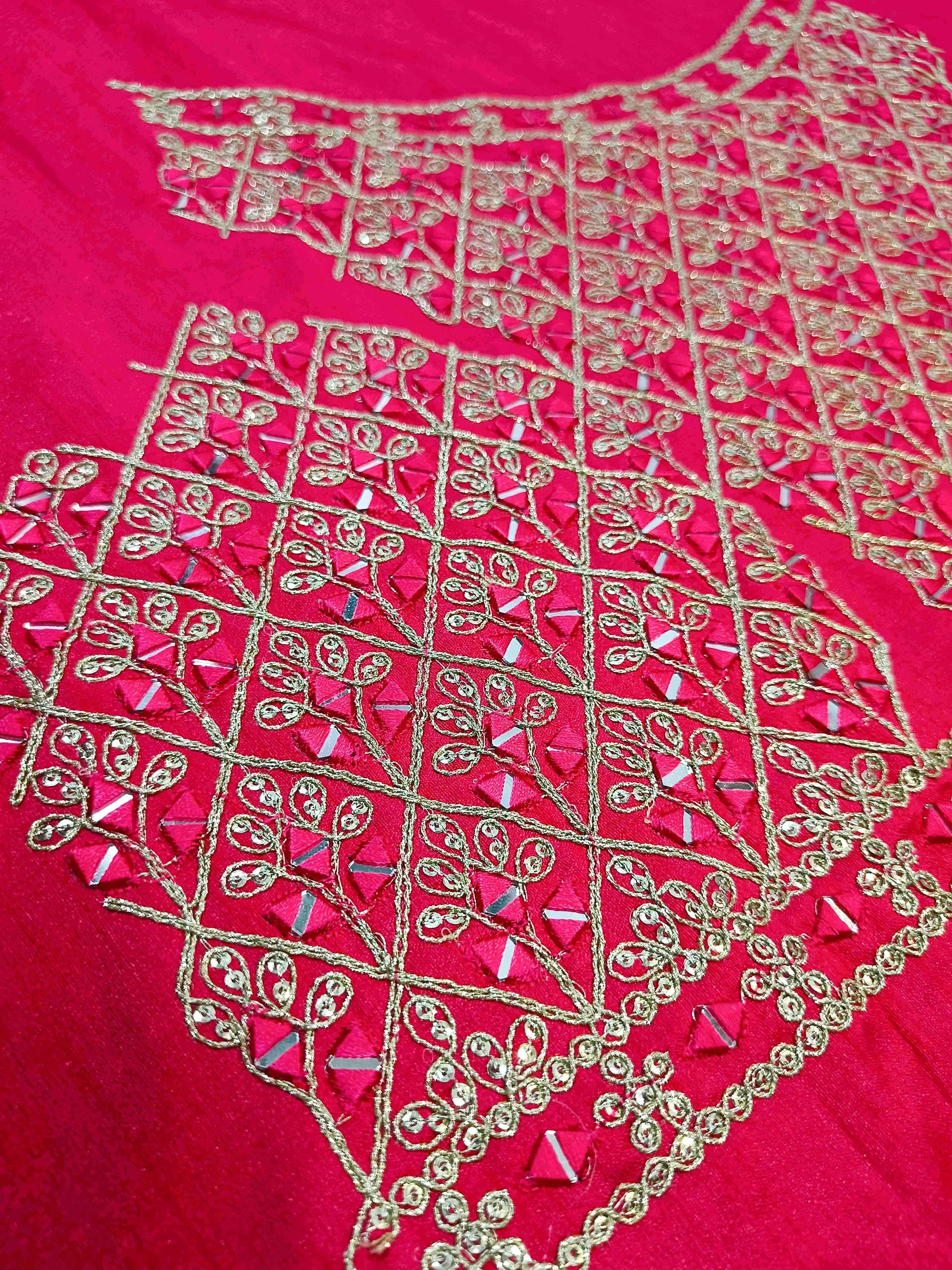 Precious Hot Pink Sequins Embroidered georgette Event Wear Lehenga Choli