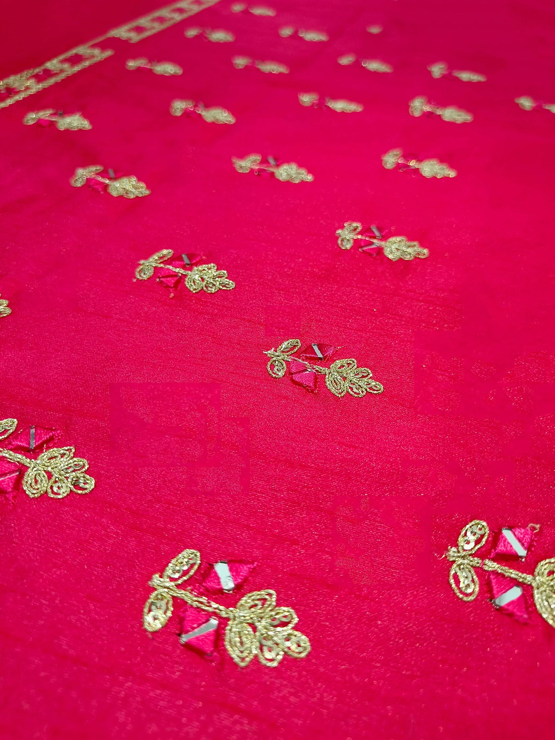 Precious Hot Pink Sequins Embroidered georgette Event Wear Lehenga Choli