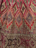 Precious Pink Thread Work Silk Bridal Wear Lehenga Choli With Dupatta - Zeel Clothing