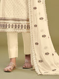 Pretty Beige Multi-Thread Work Georgette Traditional Salwar Kameez - Zeel Clothing