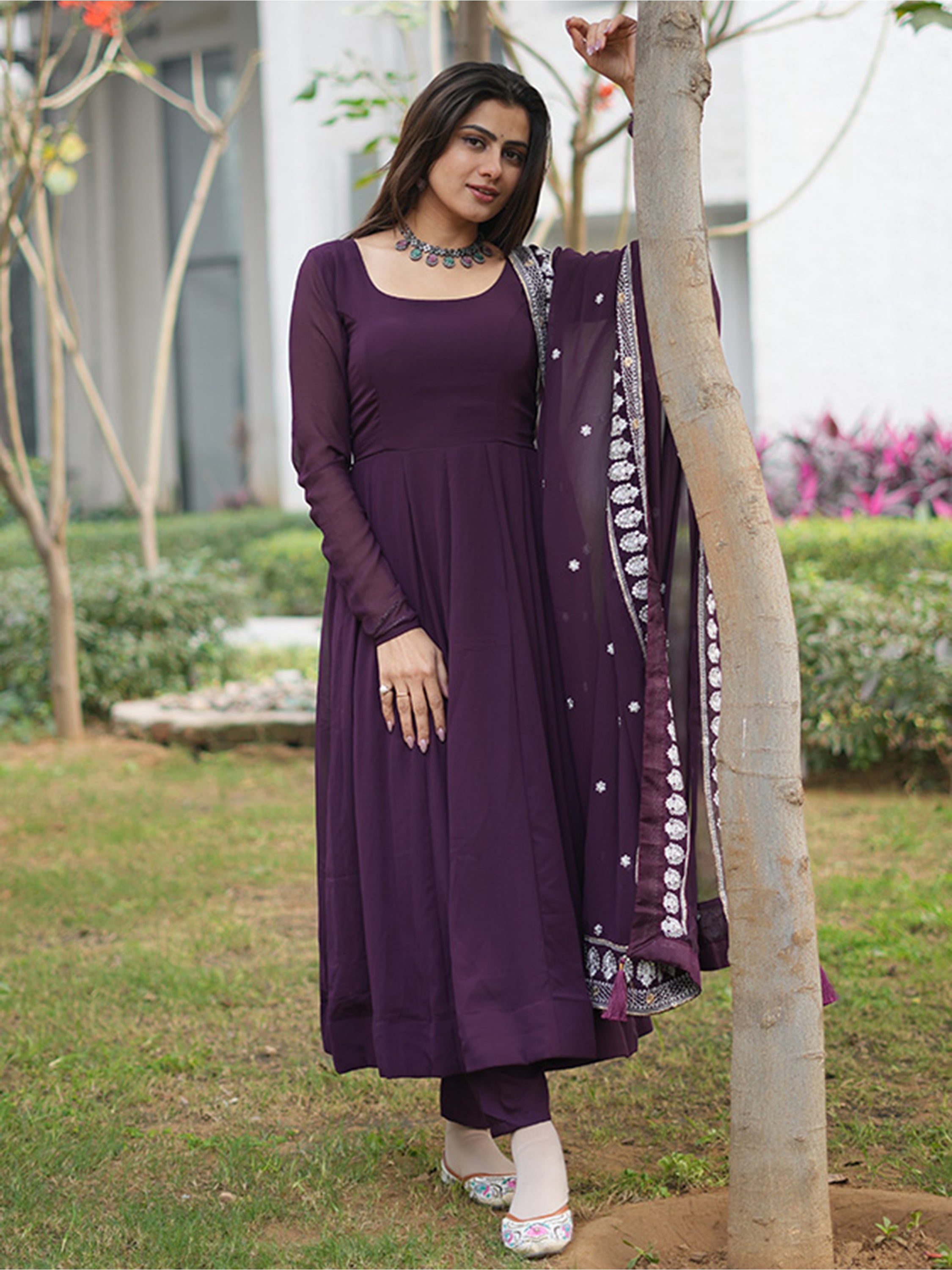 Anarkali pant suit online
