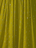 Radiant Green Embroidered Georgette Sangeet Wear Lehenga Choli - Zeel Clothing