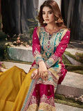 Ravishing Orange & Pink Sequins Chinon Palazzo Suit With Dupatta - Zeel Clothing