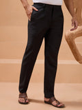 Regal Black Floral Embroidery Viscose Silk Sangeet Wear Men Kurta Pant With Jacket