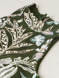 Spectacular Green Sequins Net Party Wear Lehenga Choli With Dupatta - Zeel Clothing