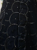 Stunning Black Embroidery Organza Reception Wear Lehenga Choli - Zeel Clothing