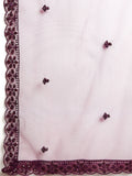 Stunning Wine Embroidered Net Wedding Wear Lehenga Choli With Dupatta - Zeel Clothing