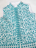 Stupendous White Thread Work Silk Traditional Men Kurta With Pant And Jacket