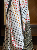 Surprising White Digital Printed Satin Office Wear Saree With Dupatta - Zeel Clothing