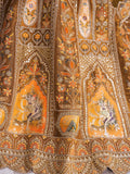 Sweet Mustard Yellow Thread Work Banarasi Silk Wedding Lehenga Choli - Zeel Clothing