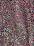 Unique Mauve Dori Embroidery Net Engagement Wear Lehenga Choli - Zeel Clothing