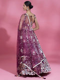 Spectacular Wine Sequins Net Engagement Wear Lehenga Choli