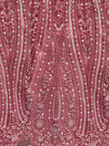 Wonderful Pink Dori Embroidery Silk Engagement Wear Lehenga With Blouse