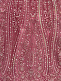 Wonderful Pink Dori Embroidery Silk Engagement Wear Lehenga With Blouse