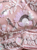 Wonderful Pink Sequins Net Party Wear Lehenga Choli With Dupatta - Zeel Clothing
