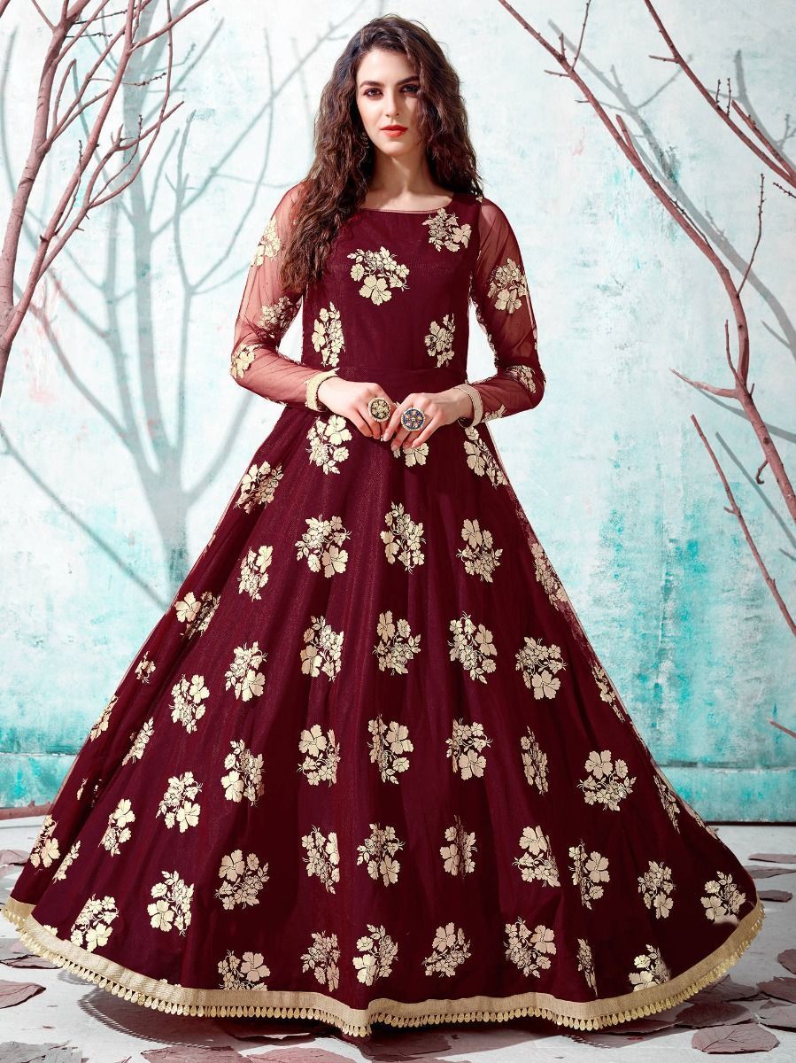 Kajal Style Fashion Surg Vol-1 1001-1008 Series Gown 2022 New Wholesale  Catalog