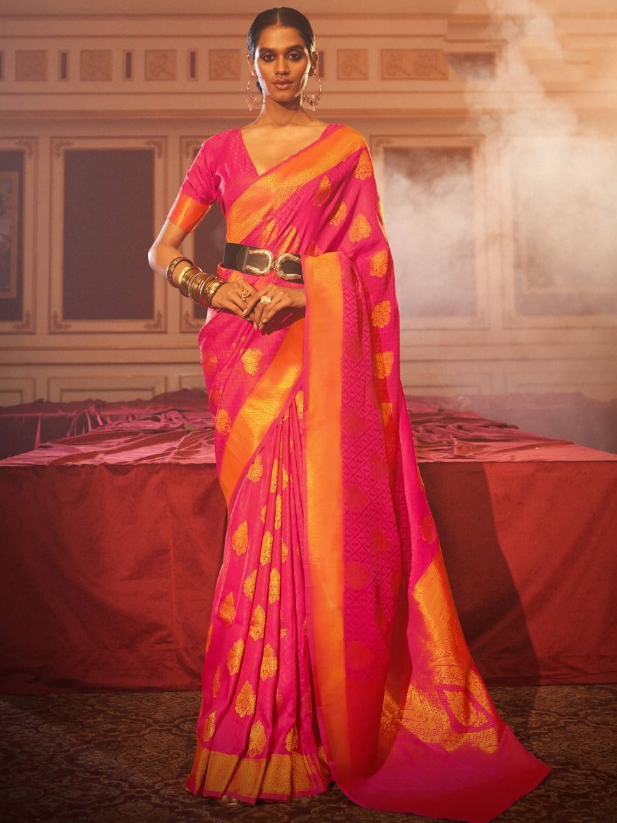 Pochampally Ikkat sarees | latest designer ikkat saree online from weavers  | TPIH00607