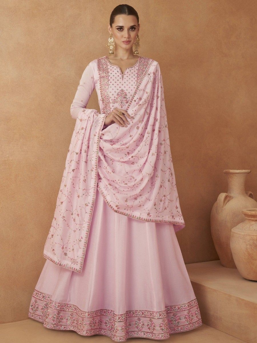Elegant Pink Sleeveless Ruched Long Evening Dress Online – Dbrbridal