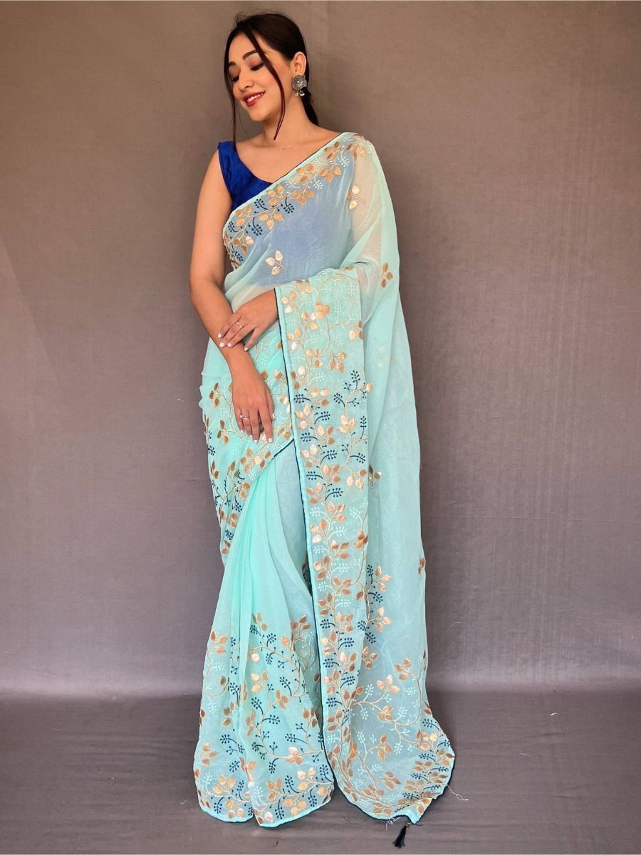 Buy Rekha Maniyar Women's Woven Banarasi Art Silk Royal Blue Saree With  Unstitched Blouse Piece (EVA_VOL-2_ROYALBLUE) Online at Best Prices in  India - JioMart.