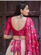 Beautiful Pink Digital Printed Dola Silk Festival Wear Lehenga Choli