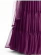 Beautiful Purple Sequined Georgette Party Wear Lehenga Choli 