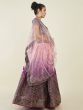Captivating Purple Sequins Art Silk Events Wear Lehenga Choli