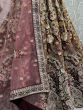 Trendy Maroon Dori Work Velvet Bridal Lehenga Choli With Dupatta