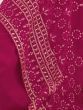 Gorgeous Rani Pink Sequins Georgette Event Wear Salwar Kameez