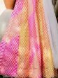Beautiful Multi-color Leheriya  Printed Silk Function Wear Lehenga Choli