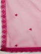 Exquisite Pink Sequins Net Sangeet Wear Lehenga Choli With Dupatta