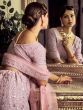 Mesmerizing Mauve Embroidery Swarovski Wedding Lehenga Choli