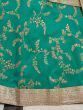 Fascinating Green Sequins Art Silk Wedding Wear Lehenga Choli 