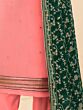 Wonderful Pink Thread Embroidery Georgette Festival Wear Salwar Suit