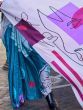 Stunning Multi-Color Digital Printed Silk Events Wear Saree