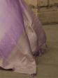 Enchanting Lavender Zari Woven Satin Festive Wear Saree With Blouse