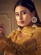 Glamorous Yellow Embroidered Net Wedding Wear Lehenga Choli