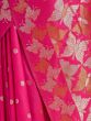 Ravishing Rani Pink Zari Weaving Banarasi Silk Wedding Wear Saree