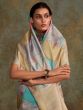 Attractive Multi-Color Digital Printed Silk Casual Wear Saree