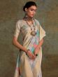 Attractive Multi-Color Digital Printed Silk Casual Wear Saree