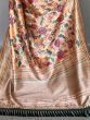 Gorgeous Brown Kalamkari Printed Silk Trendy Saree With Blouse