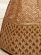 Outstanding Brown Embroidered Slub Silk Wedding Wear Lehenga Choli