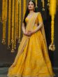 Marvelous Yellow Color Bridalwear Embroidered Lehenga Choli