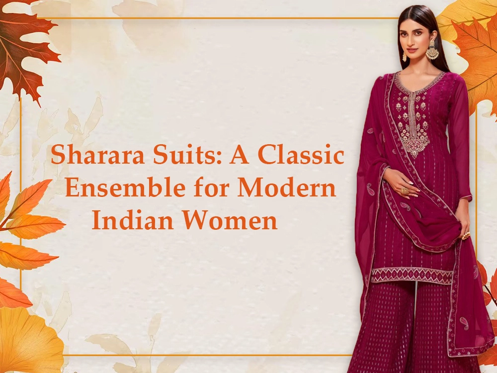 Discover Stylish Sharara Suits for Women | Zeel Clothing