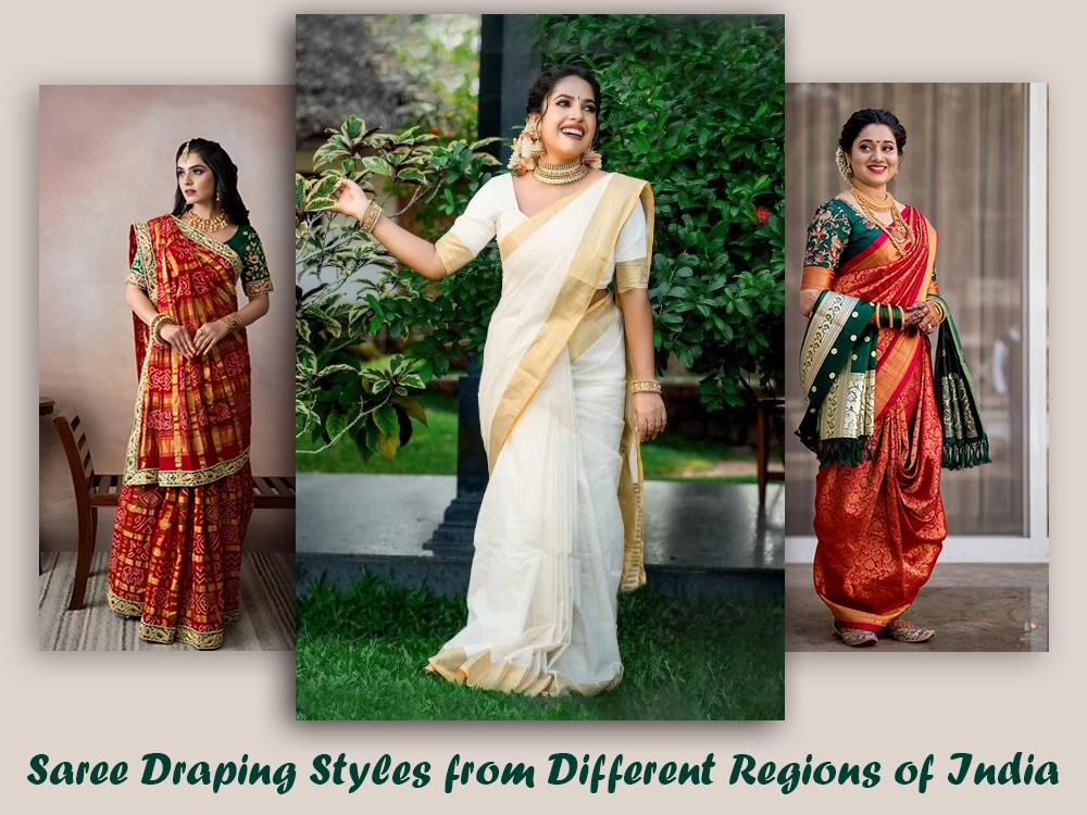 Saree Draping Styles from Different Regions of India